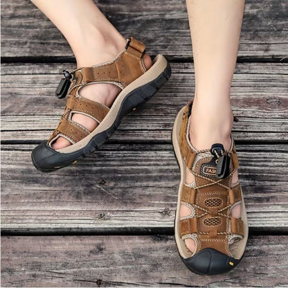 Rivano | Sandales Orthopédiques en Cuir