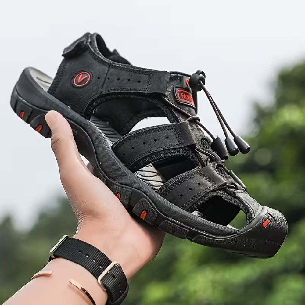Rivano | Sandales Orthopédiques en Cuir