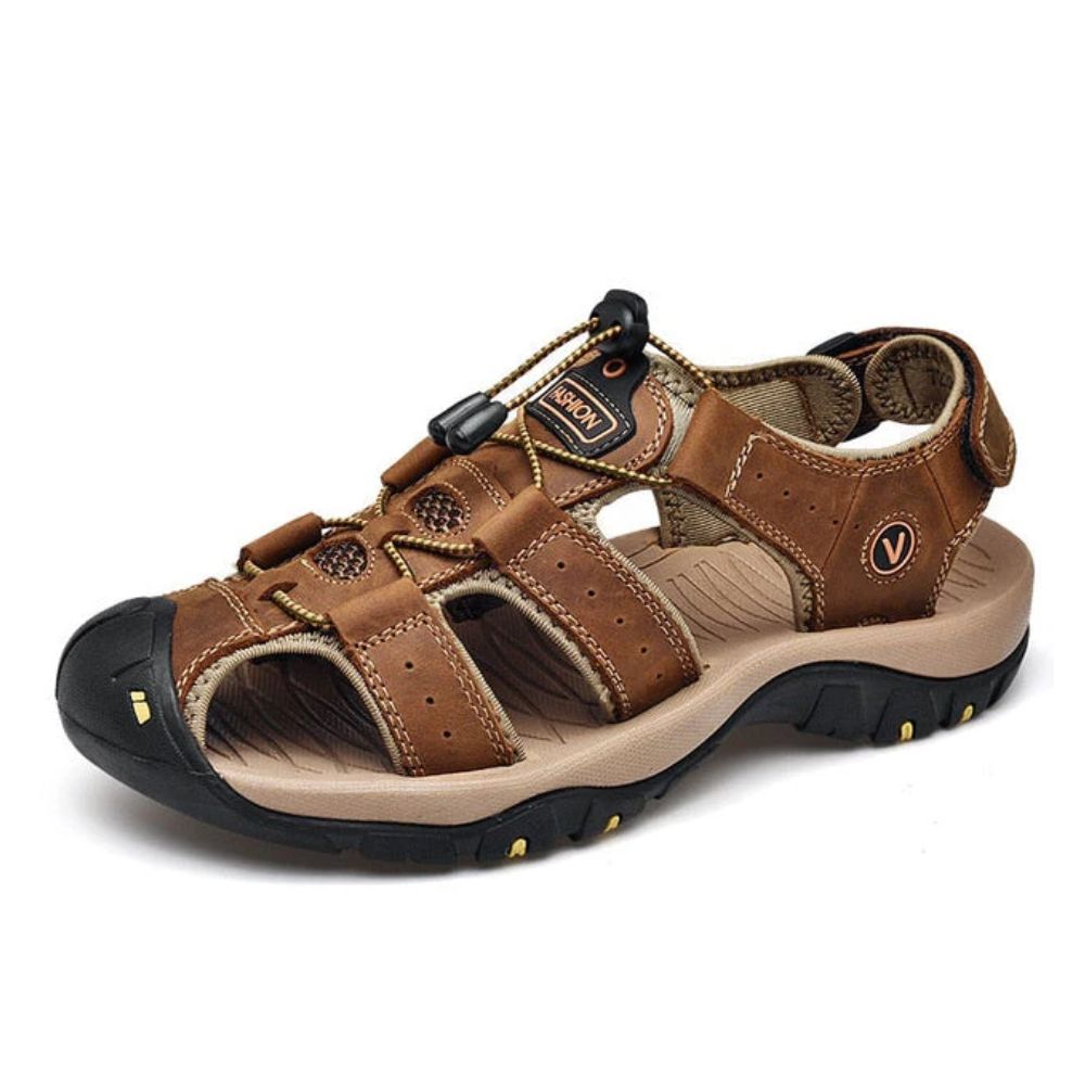 Rivano | Sandales Orthopédiques en Cuir